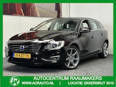 Volvo V60 - 2.4 D6 AWD PLUG- IN HYBRID SUMMUM NAVIGATIE CRUISE CONTROL CLIMATE CONTROL LEDER STOELVERW