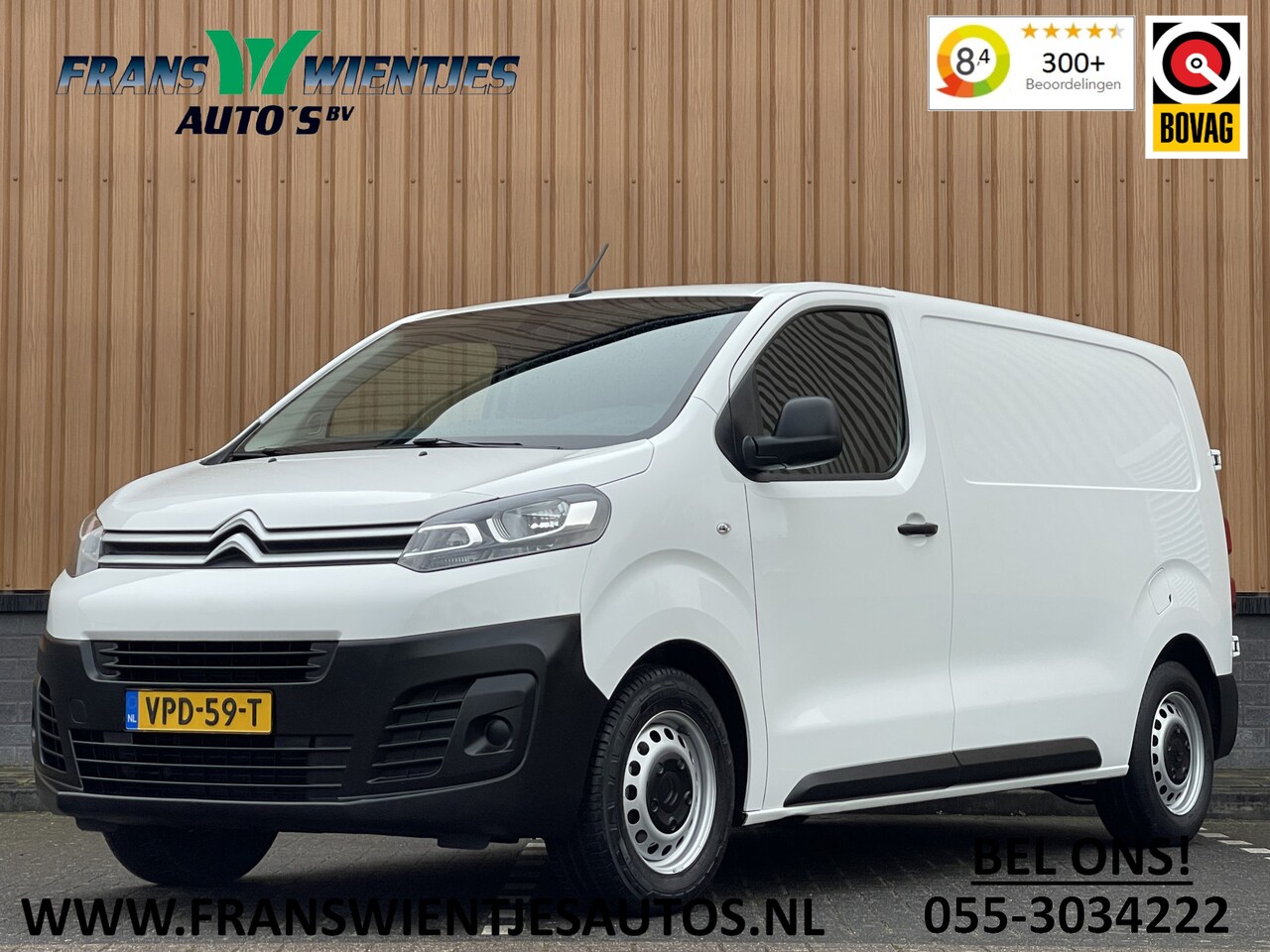 Citroën Jumpy - 1.5 BlueHDI 100 M Club | 3 Persoons! | Apple Carplay | Cruise Control | DAB | Aircondition - AutoWereld.nl