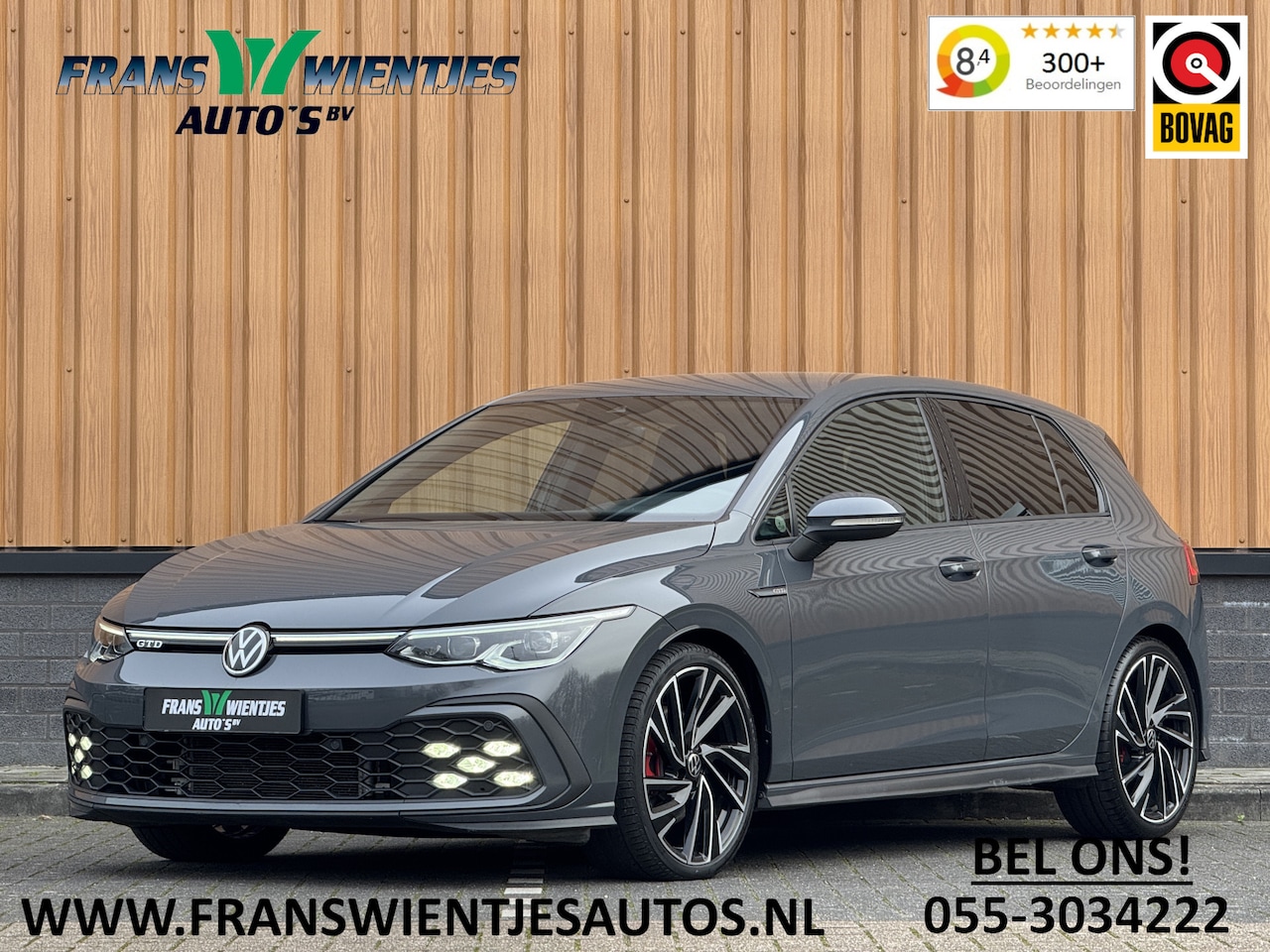Volkswagen Golf - 2.0 TDI GTD | 200 PK! | Apple Carplay | Android Auto | Sfeerverlichting | Navigatie | Adap - AutoWereld.nl