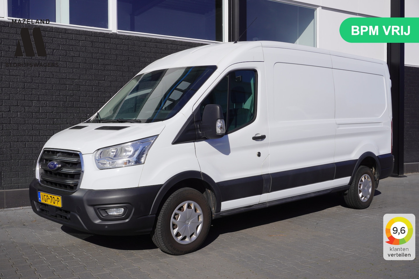 Ford Transit - 2.0 TDCI 130PK L3H2 EURO 6 - Airco - Cruise - PDC - € 13.499,- Excl. - AutoWereld.nl