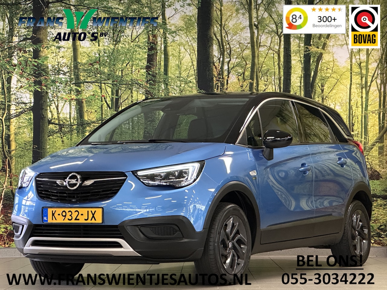 Opel Crossland X - 1.2 Turbo Edition 2020 | Cruise Control | Apple Carplay | Android Auto | Airconditioning | - AutoWereld.nl