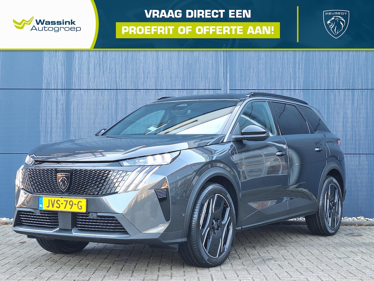 Peugeot 5008 - 1.6 Plug-in Hybrid 195pk e-DCS7 GT Exclusive | Nappa leer | Stoelverwarming voor/achter | - AutoWereld.nl