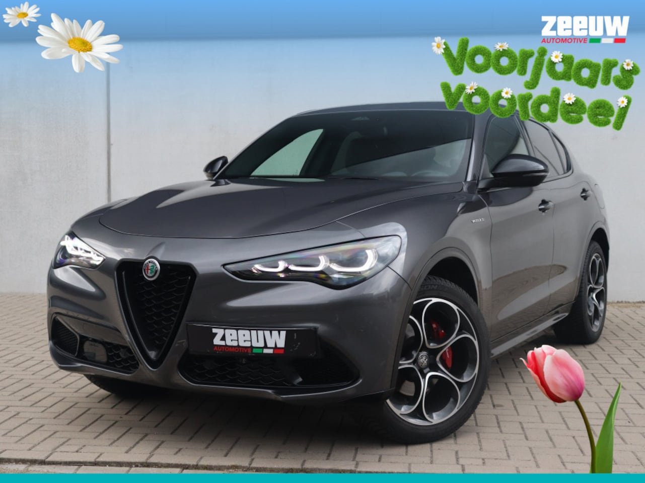 Alfa Romeo Stelvio - 2.0 Turbo 280 PK AWD Veloce | Navi | Harman | Driver | BTW | 20" - AutoWereld.nl