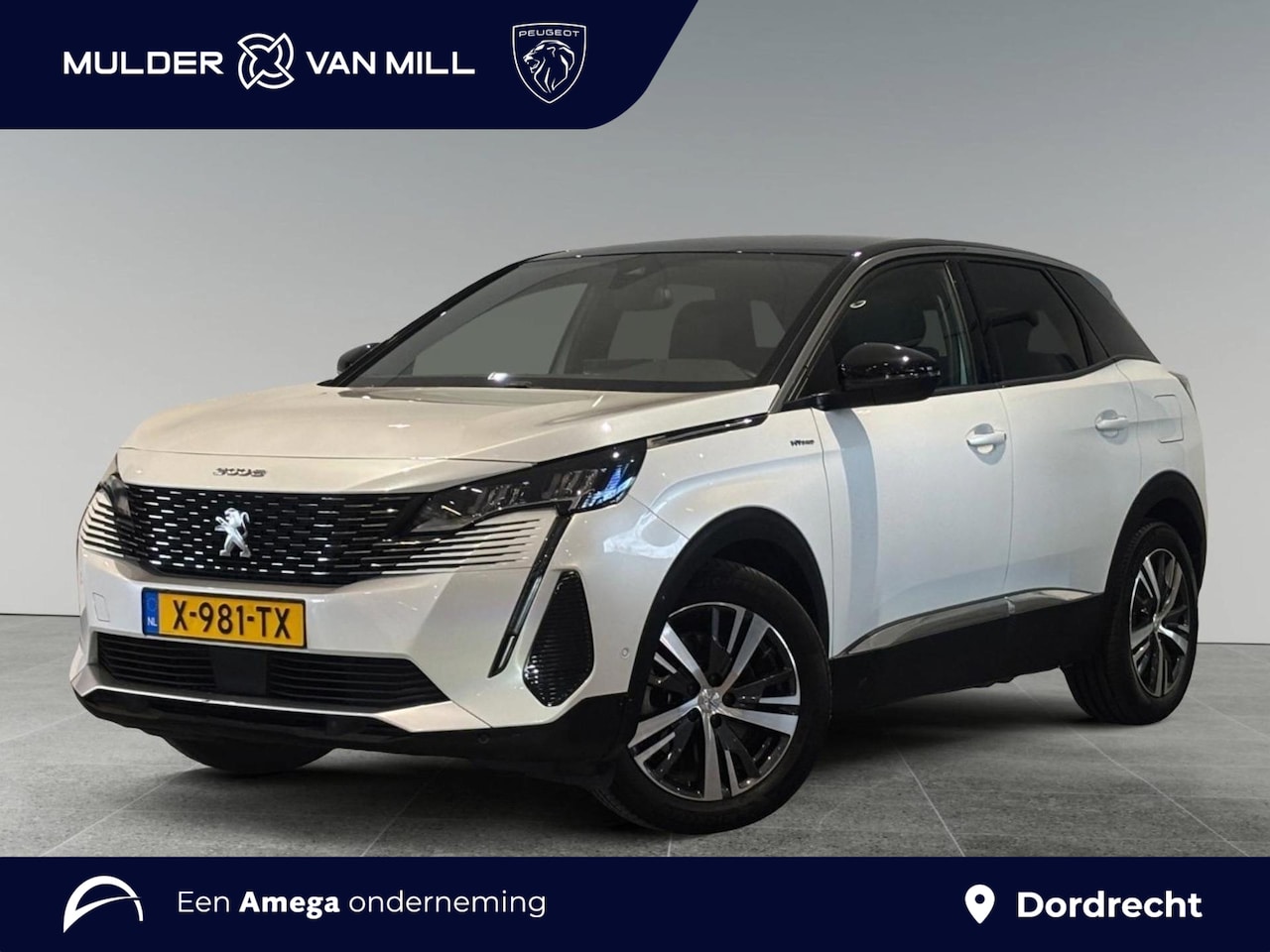 Peugeot 3008 - Allure Pack Business 1.6 PHEV HYbrid 225pk e-EAT8 | TWO-TONE! | NAVI | CAMERA | KEYLESS EN - AutoWereld.nl