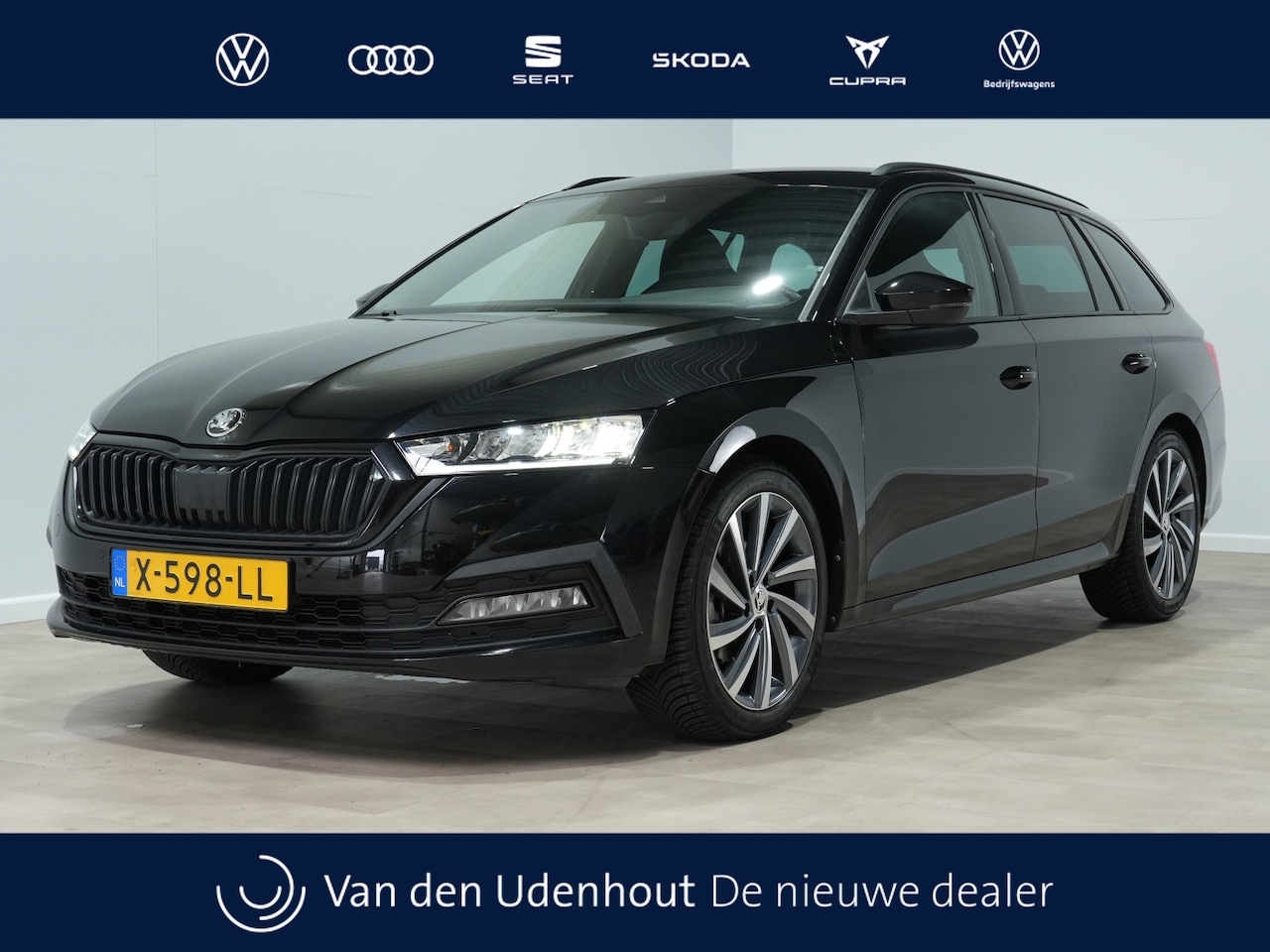 Skoda Octavia Combi - 1.0 e-TSI Sport Business |Navigatie | Digital Cockpit | LED | Android-Carplay | 18" - AutoWereld.nl
