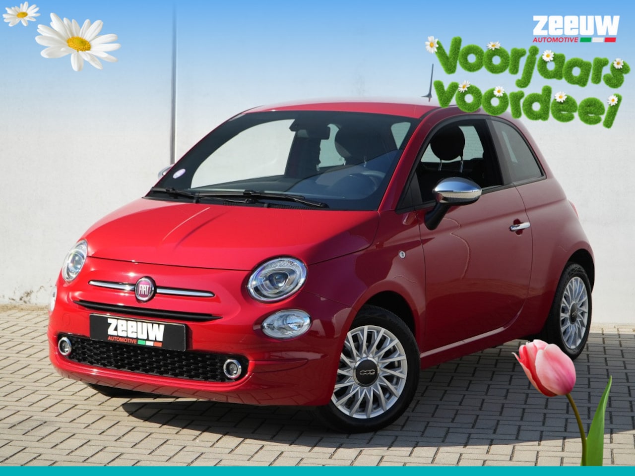 Fiat 500 - 1.0 Hybrid 70 PK | Comfort | Style | Tech | Navi | Carplay | 15" - AutoWereld.nl