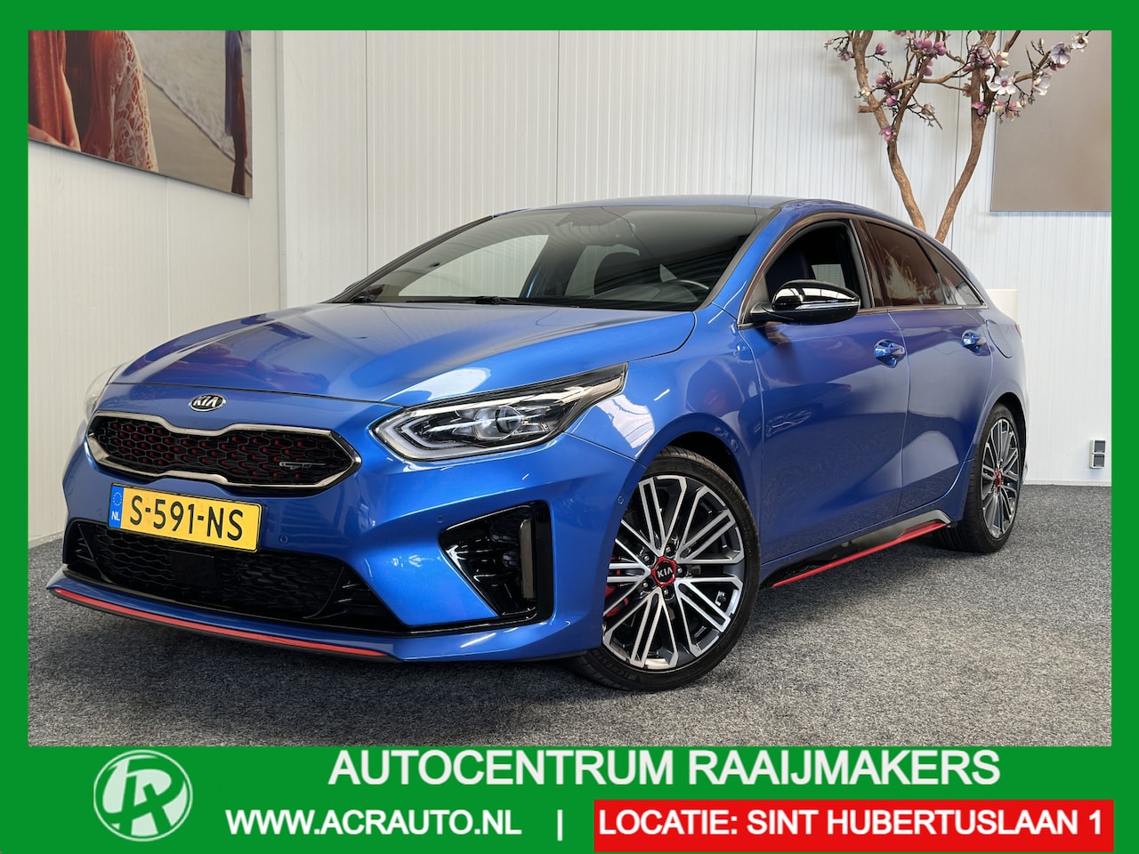 Kia Pro cee'd - 1.6 T-GDI GT LEDER/ALCANTARA ADAPTIVE CRUISE CONTROL ACHTERUITRIJCAMERA RIJSTROOKSENSOREN - AutoWereld.nl