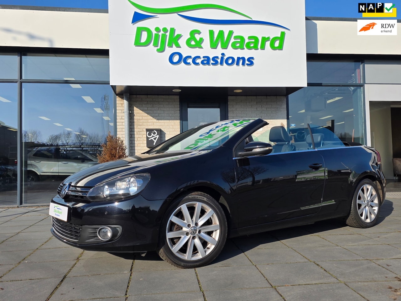 Volkswagen Golf Cabriolet - 1.4 TSI Automaat – Elektrische kap – Leder – NAP – Comfort – Zomerauto – - AutoWereld.nl