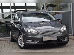 Ford Focus Wagon - 1.0 Titanium Edition Airco Leder Xenon Pdc 1ste Eigenaar