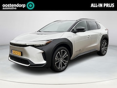 Toyota bZ4X - Premium 71 kWh | Panoramisch dak | 3 Fase laden | Precious Silver Prem. metallic/ zwart da