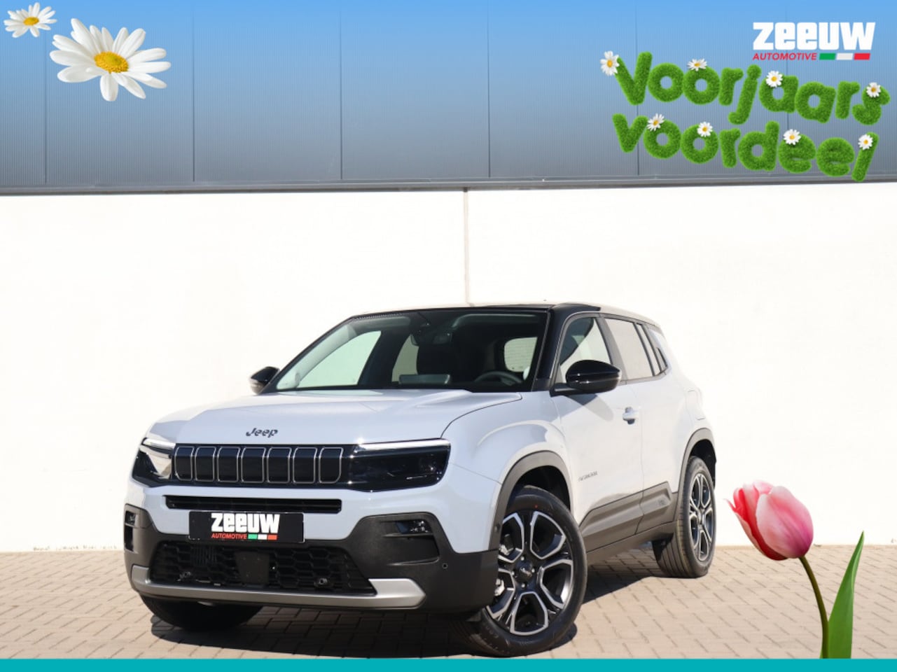 Jeep Avenger - 1.2 e-Hybrid Summit | Navi | JBL | Camera | Winter | 18" - AutoWereld.nl