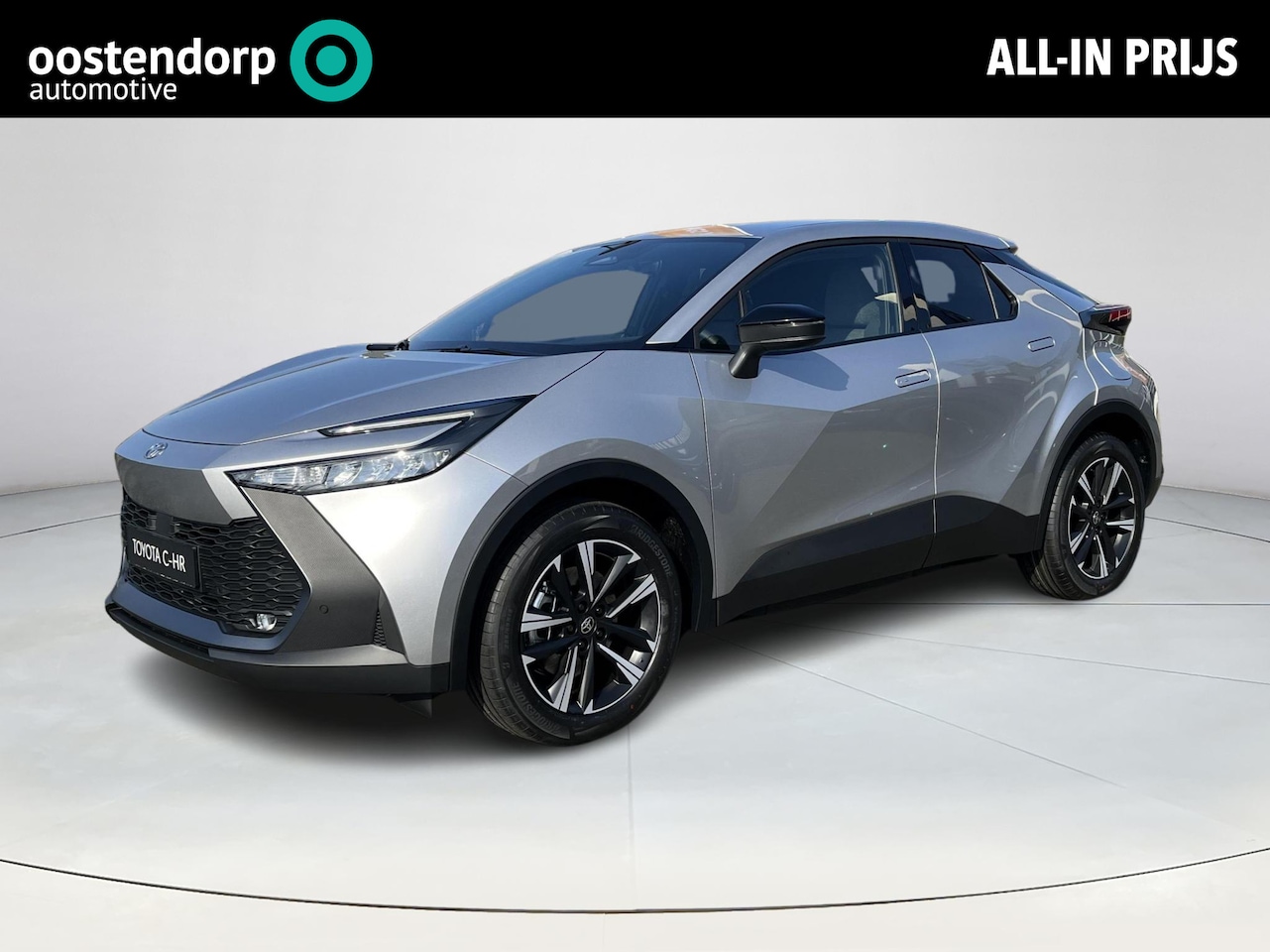 Toyota C-HR - 2.0 Plug-in Hybrid 220 Dynamic | Shimmering silver metallic | Nieuw uit voorraad leverbaar - AutoWereld.nl