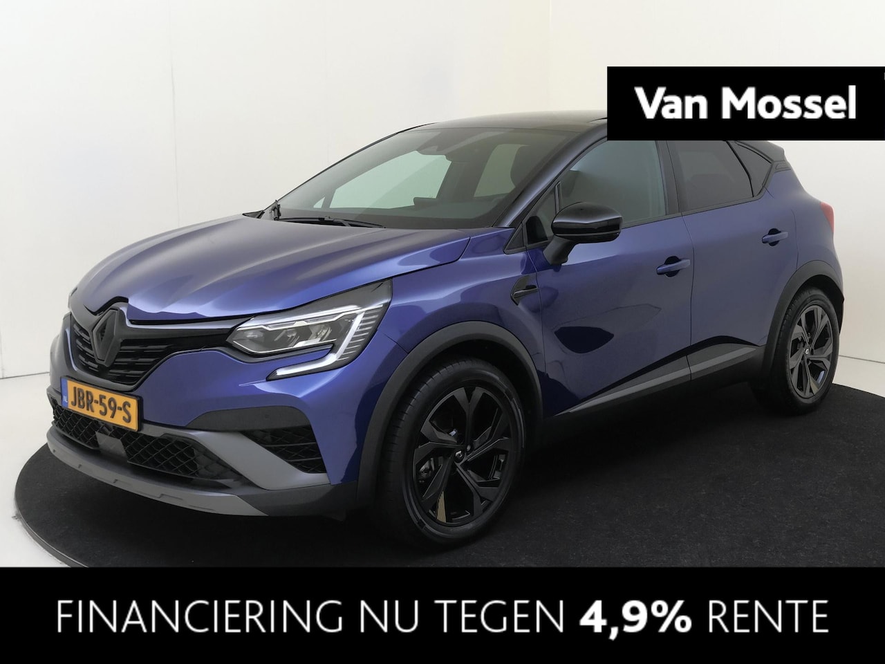 Renault Captur - 1.6 E-Tech Hybrid 145 e-tech engineered Panoramadak | LM velgen | Half leder | parkeersens - AutoWereld.nl