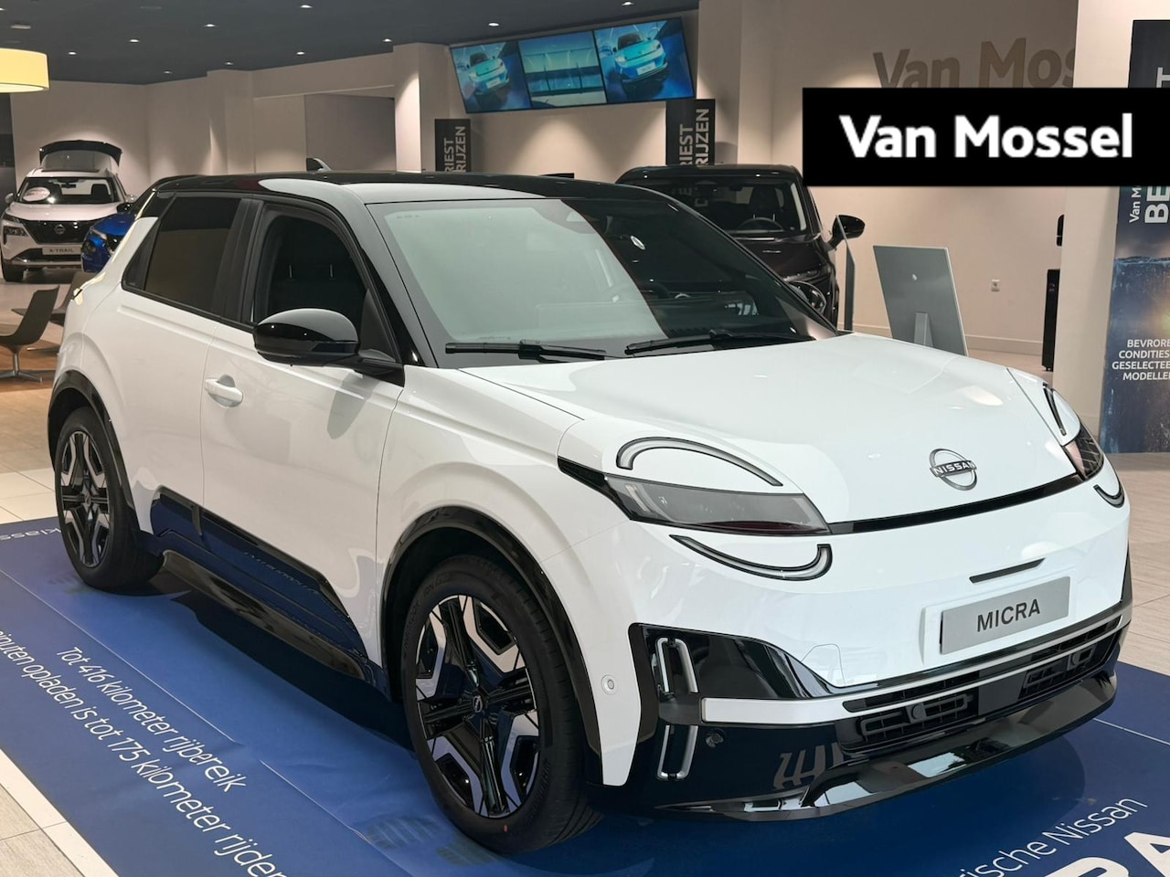 Nissan Micra - ADVANCE 52 kWh 150PK | Stoel en Stuurverwarming | 18'' Inch Velgen | Achteruitrijcamera | - AutoWereld.nl