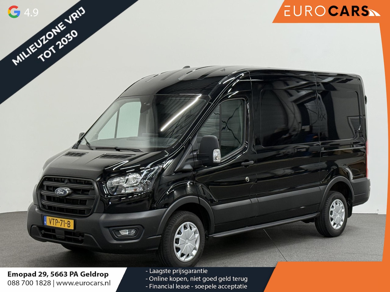 Ford Transit - 310 2.0 TDCI L2H2 Trend Automaat Navigatie DAB PDC Airco Camera Carplay - AutoWereld.nl