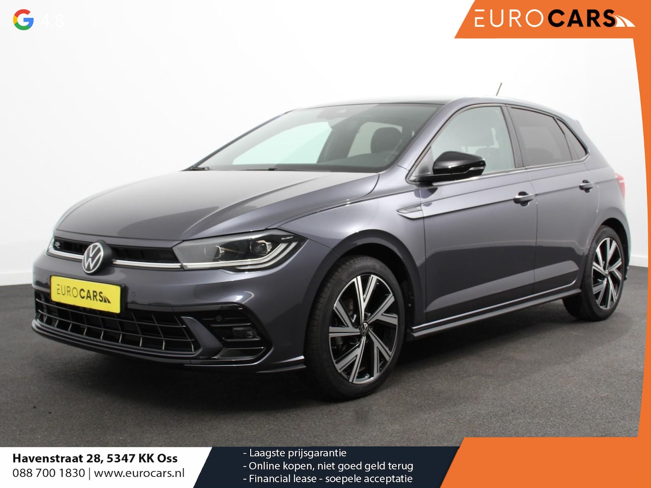 Volkswagen Polo - 1.0 TSI 70kW DSG R-Line Design Pack | iQ light | Navigatie | Apple Carplay/Android Auto | - AutoWereld.nl