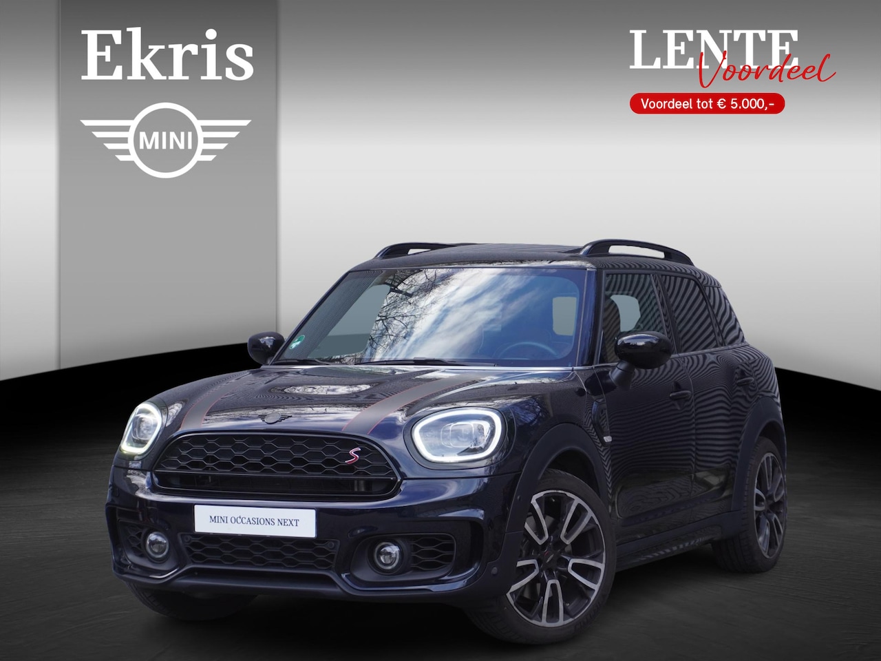 MINI Countryman - S Rockingham GT | 19" LM JCW Circuit Spoke two-tone | Trekhaak | Glazen panoramadak | Harm - AutoWereld.nl