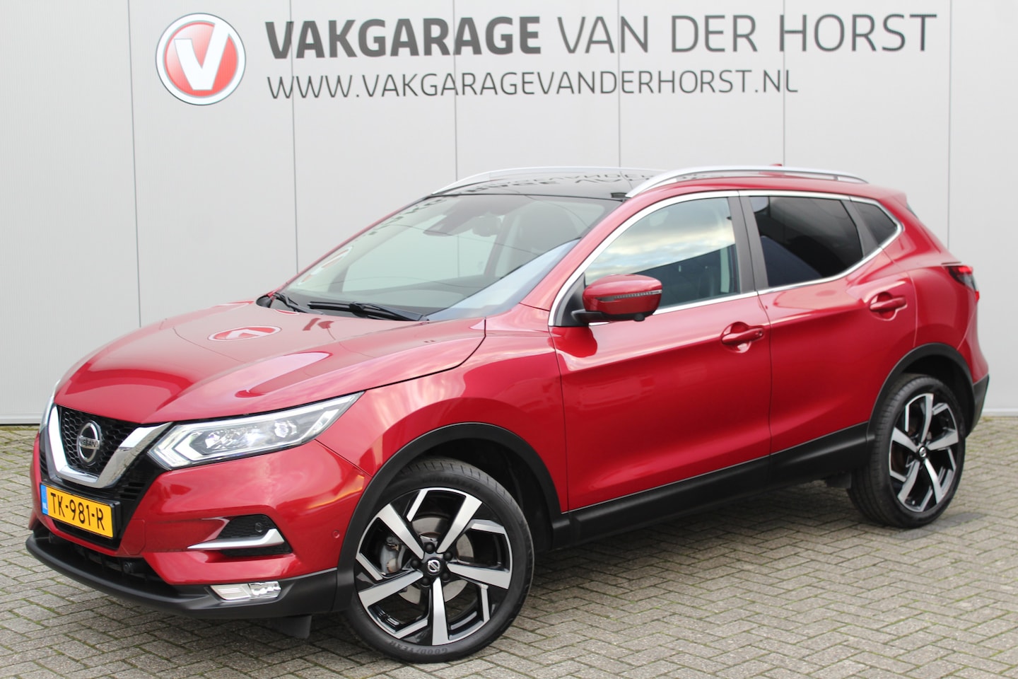 Nissan Qashqai - 1.2-115pk Tekna. Erg nette, luxe en betrouwbare hoogzitter ! Autm. airco, cruise control, - AutoWereld.nl