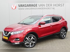 Nissan Qashqai - 1.2-115pk Tekna. Erg nette, luxe en betrouwbare hoogzitter Autm. airco, cruise control, 36