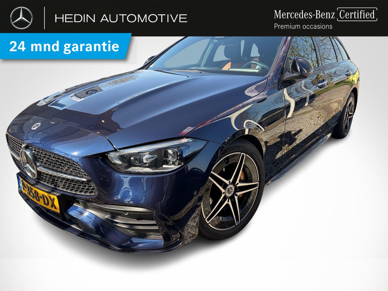 Mercedes-Benz C-klasse Estate - C 180 Automaat AMG Line | Premium Plus Pakket | Nightpakket | Panoramadak | Head-Up | 360° - AutoWereld.nl