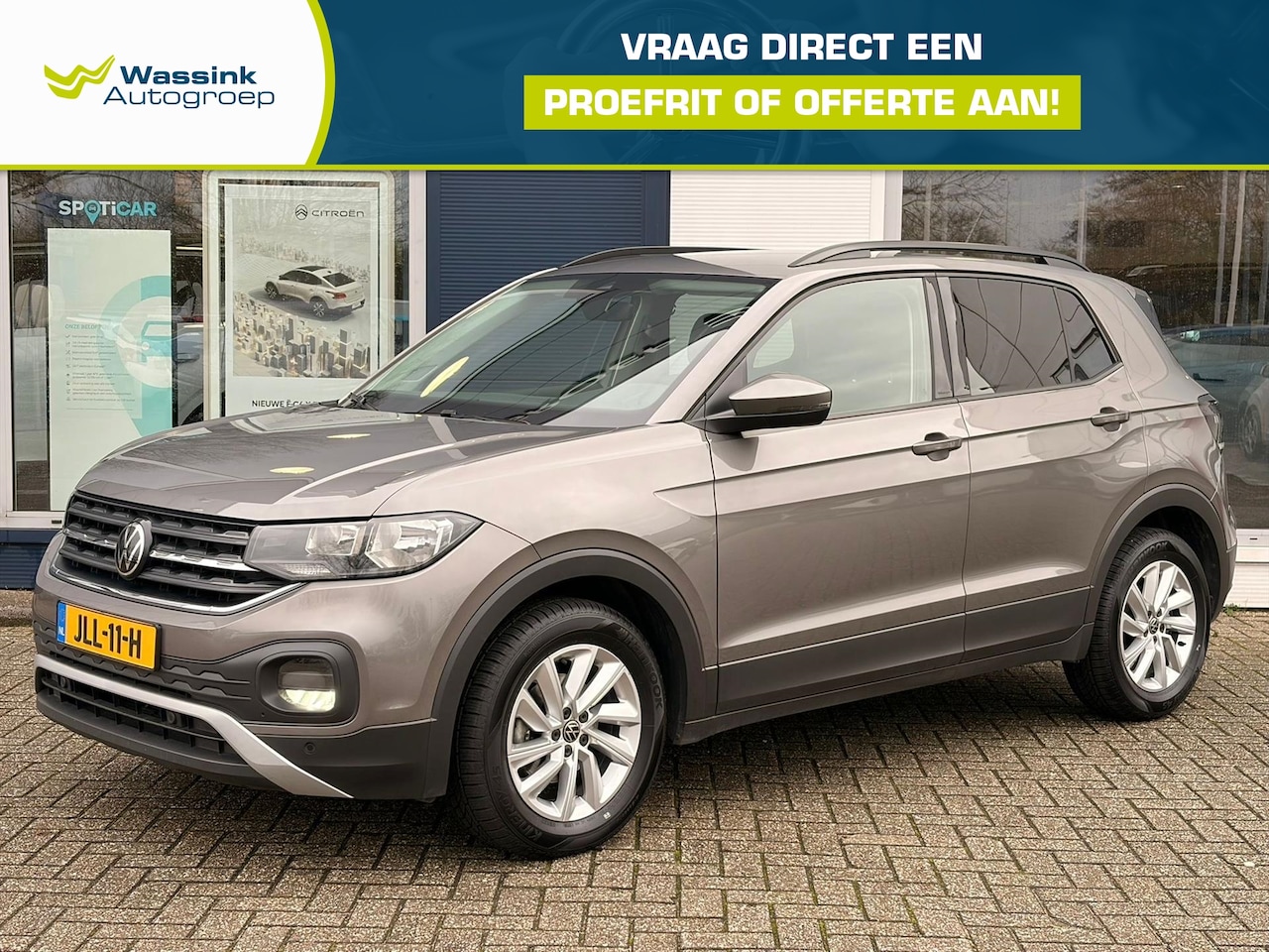 Volkswagen T-Cross - 1.0 TSI 110pk 7-DSG Style | Navigatie | Airconditioning | Adapt. Cruise control | DAB+ | I - AutoWereld.nl
