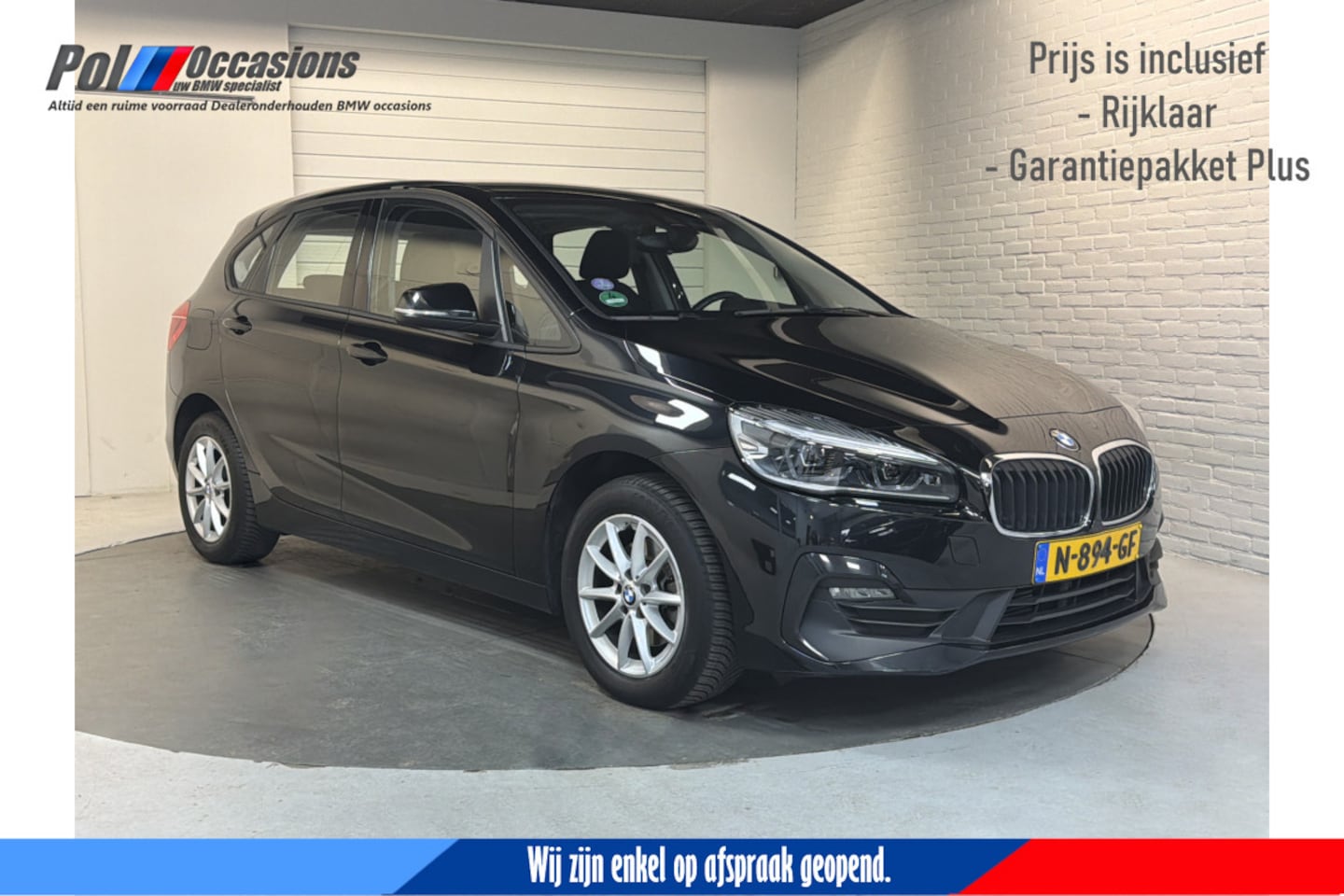 BMW 2-serie Active Tourer - 218i Head-up | Hoge instap | NL Auto | 1e eigenaar | APK 2 JR! - AutoWereld.nl