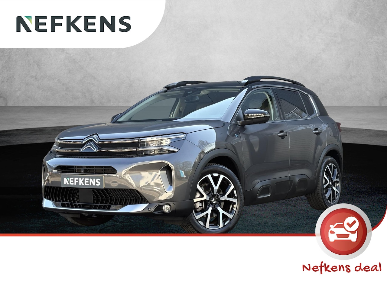 Citroën C5 Aircross - 1.6 Plug-in Hybrid 225pk Shine | Navigatie | Stoelverwarming | 360° camera | 19'' LM velge - AutoWereld.nl