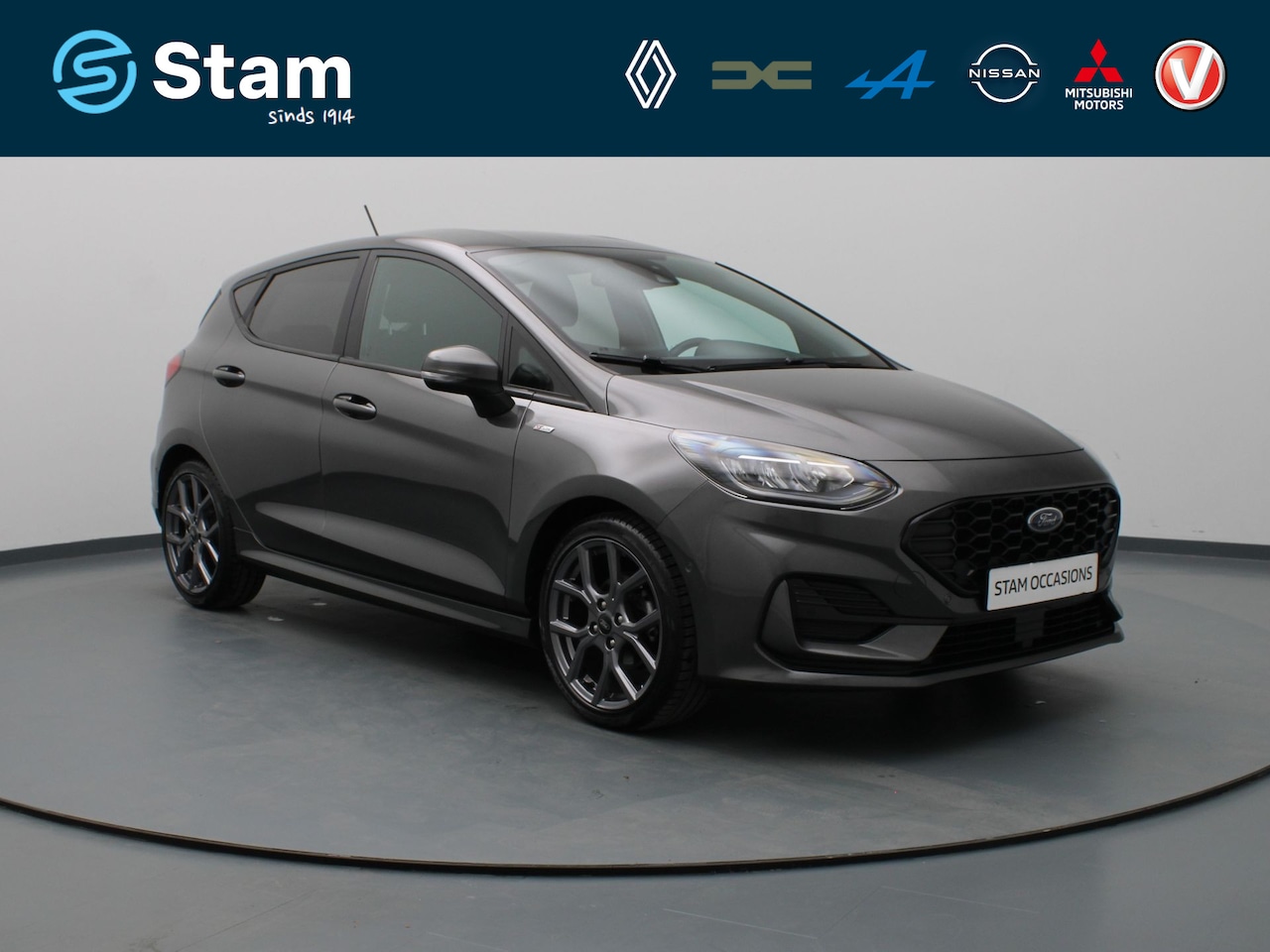 Ford Fiesta - EcoBoost 125pk Hybrid ST-Line Camera | Climate | Adapt. Cruise | Parkeersens. v+a - AutoWereld.nl