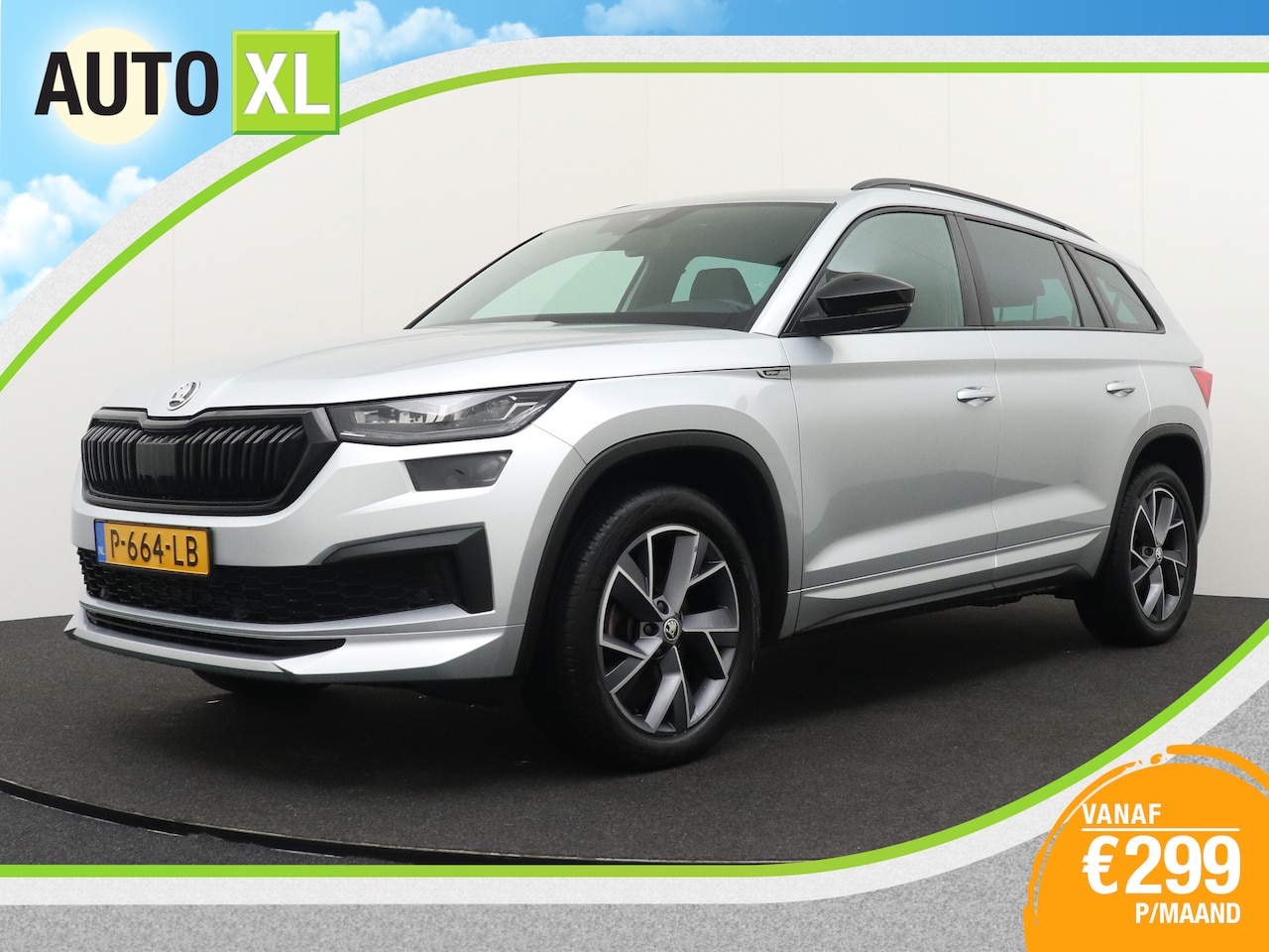 Skoda Kodiaq - 1.5 150 PK Aut. Sportline 7-Pers Ad.Cruise Camera Memory - AutoWereld.nl