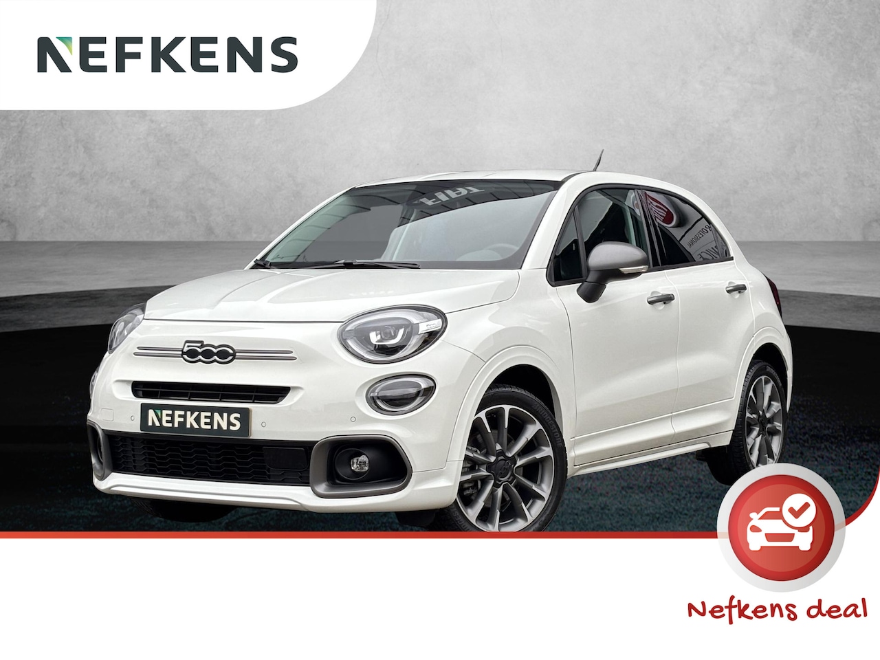 Fiat 500 X - 1.5 Hybrid Sport Automaat | Navigatie | Achteruitrijcamera | Climate control - AutoWereld.nl