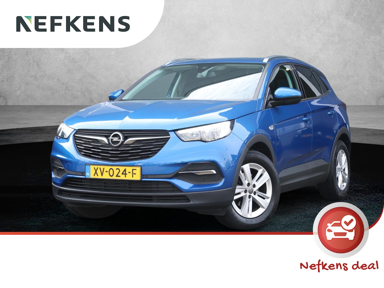 Opel Grandland X - 1.2 Turbo Business + Comfort Pakket | Achteruitrijcamera | Topaz Blue Lak | Apple Carplay - AutoWereld.nl