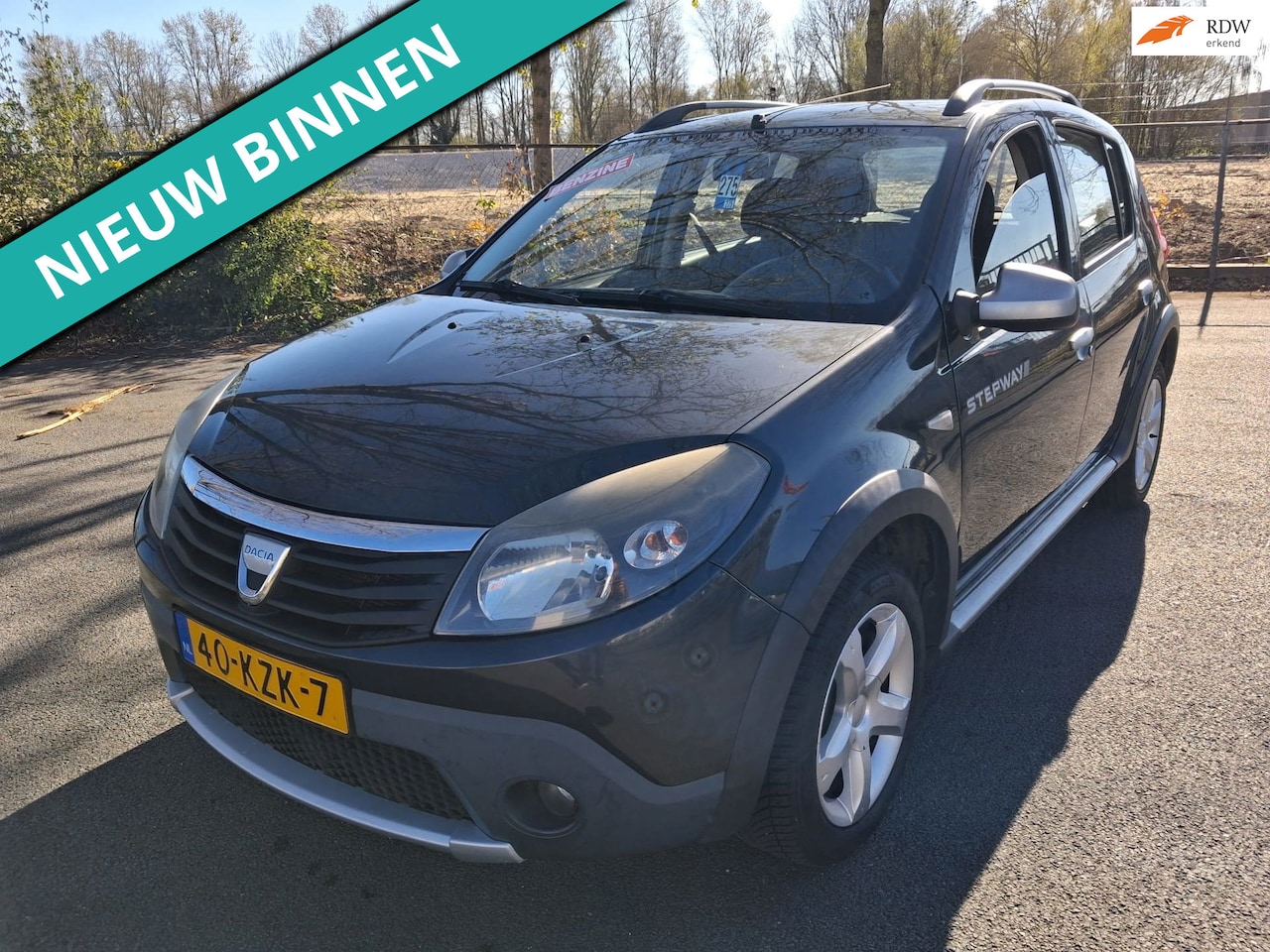 Dacia Sandero Stepway - 1.6 LEUKE AUTO RIJDT EN SCHAKELT GOED - AutoWereld.nl