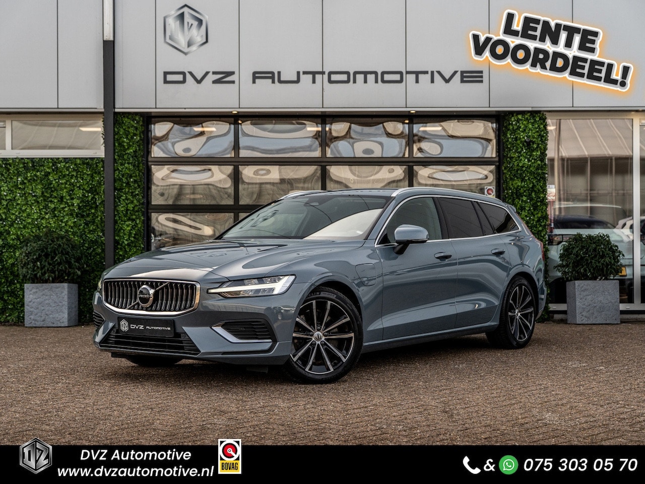 Volvo V60 - 2.0 T6 Plug-in hybrid AWD Plus Bright 2.0 T6 Plug-in hybrid AWD Plus Bright - AutoWereld.nl