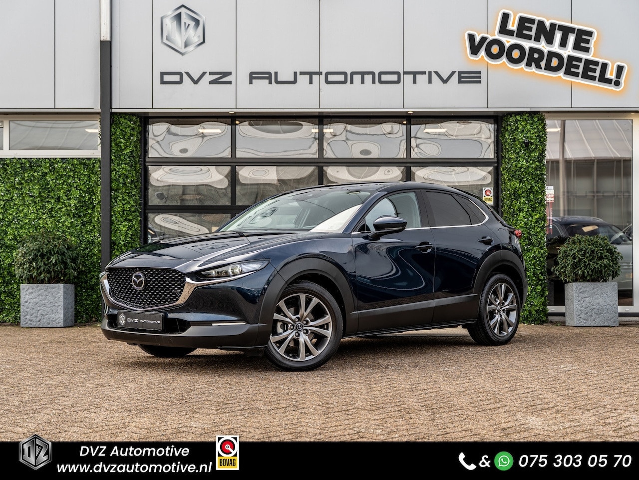 Mazda CX-30 - 2.0 e-SkyActiv-X 180 Hybrid Comfort | HUD | ACC | Trekhaak | - AutoWereld.nl