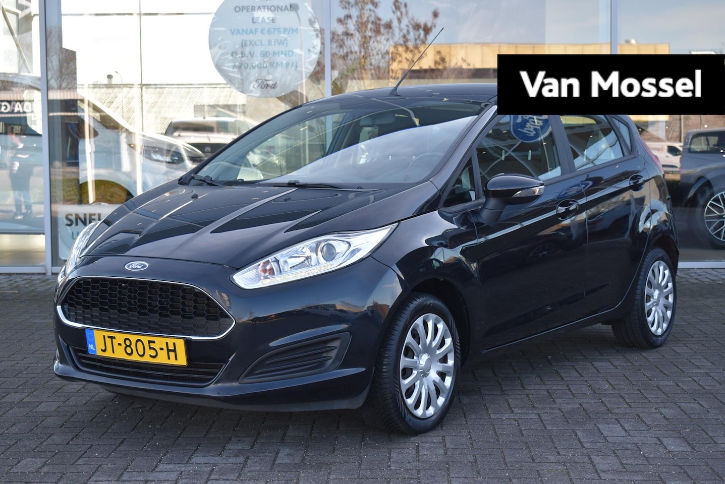 Ford Fiesta - 1.0 Style | Incl. Nieuwe Distributieriem | Airco | Navigatie | Radio | Aux. | - AutoWereld.nl