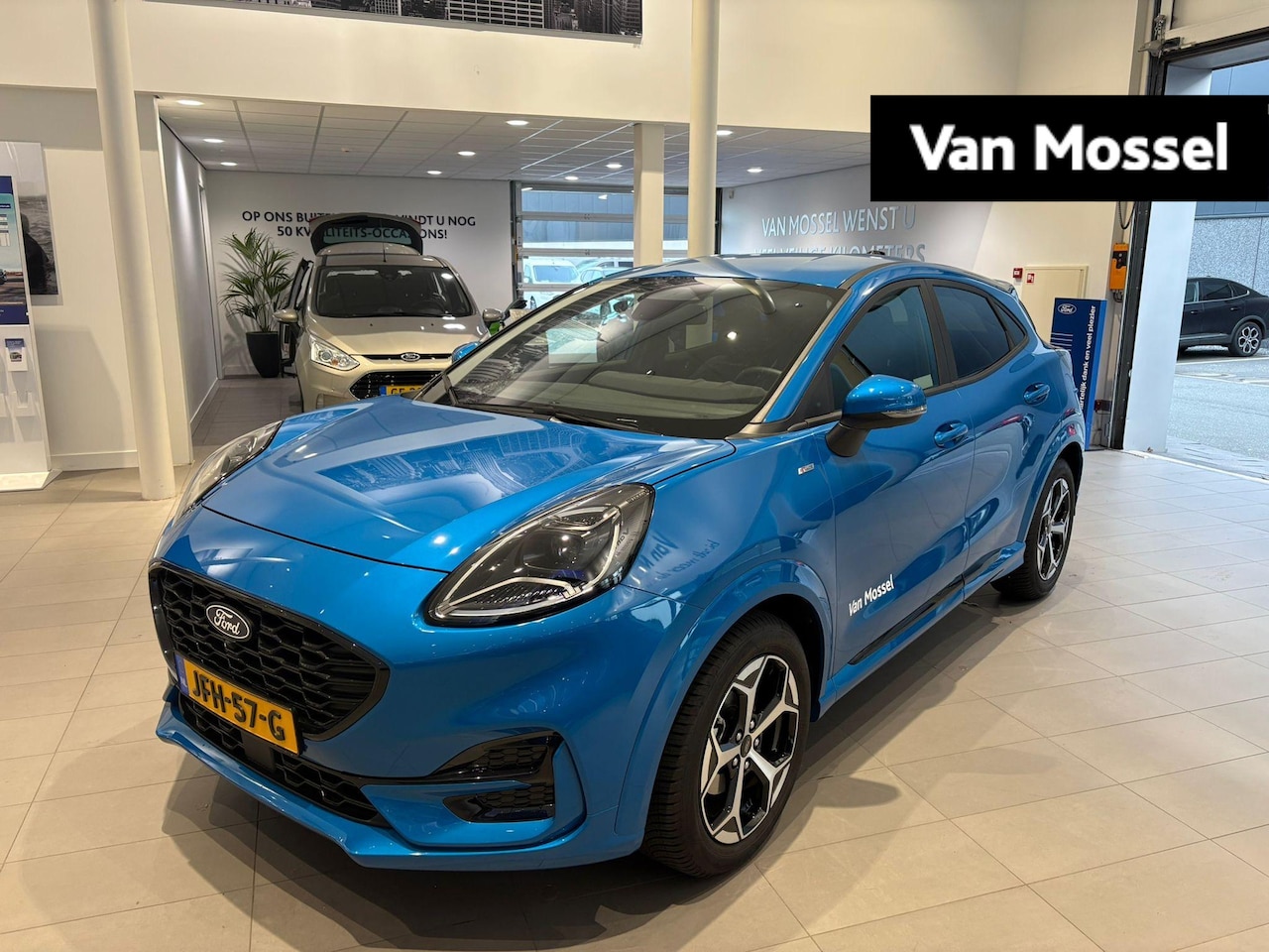 Ford Puma - 1.0 EcoBoost Hybrid ST-Line X ALL WEATHER BANDEN | B&O AUDIO | CAMERA | NAVI | CARPLAY - AutoWereld.nl