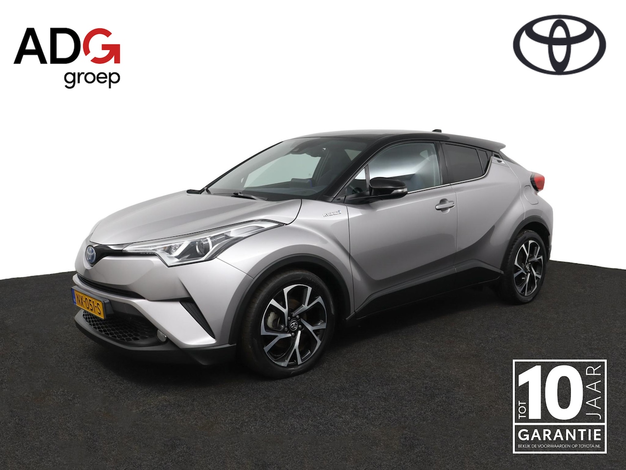 Toyota C-HR - 1.8 Hybrid Bi-Tone | Stoelverwarming | Camera | Adaptieve Cruise Control | Lichtmetalen Ve - AutoWereld.nl