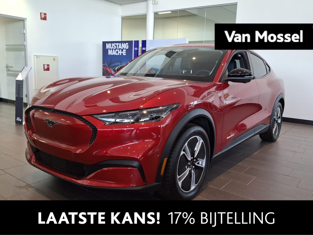Ford Mustang Mach-E - Standard RWD 75 kWh | Voorraad | 269PK | Volledig leder | Achteruitrijcamera | Navigatie | - AutoWereld.nl