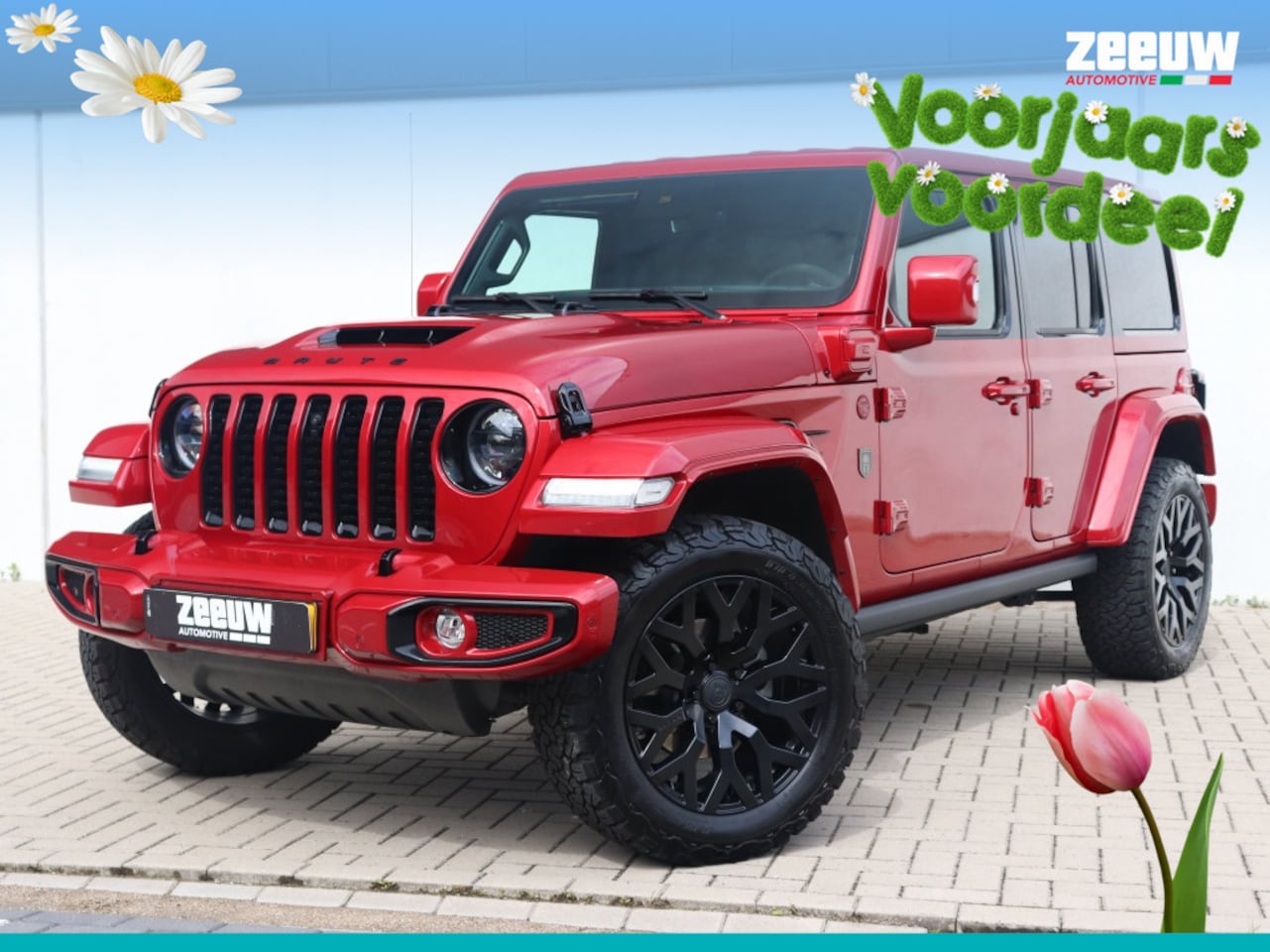Jeep Wrangler Unlimited - BRUTE Custom 4Xe 380 PK | Full Performance | Alcantara | Individ - AutoWereld.nl