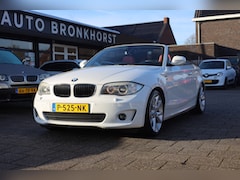 BMW 1-serie Cabrio - 120i HIGH EXECUTIVE | LEDER | NAVI | LED | 18 INCH