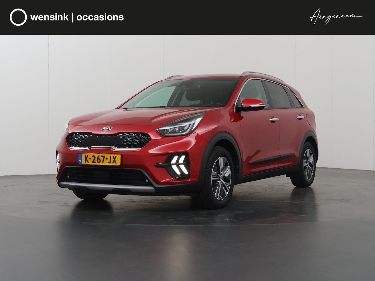 Kia Niro - 1.6 GDi Hybrid DynamicPlusLine | Lederen Interieur | Navigatie | DAB | Apple CarPlay/Andro - AutoWereld.nl