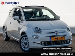 Fiat 500 C - 1.0 Hybrid Dolcevita|Cabrio| Apple/Andriod CarPlay| Cruise Control| Climate control| Leer|