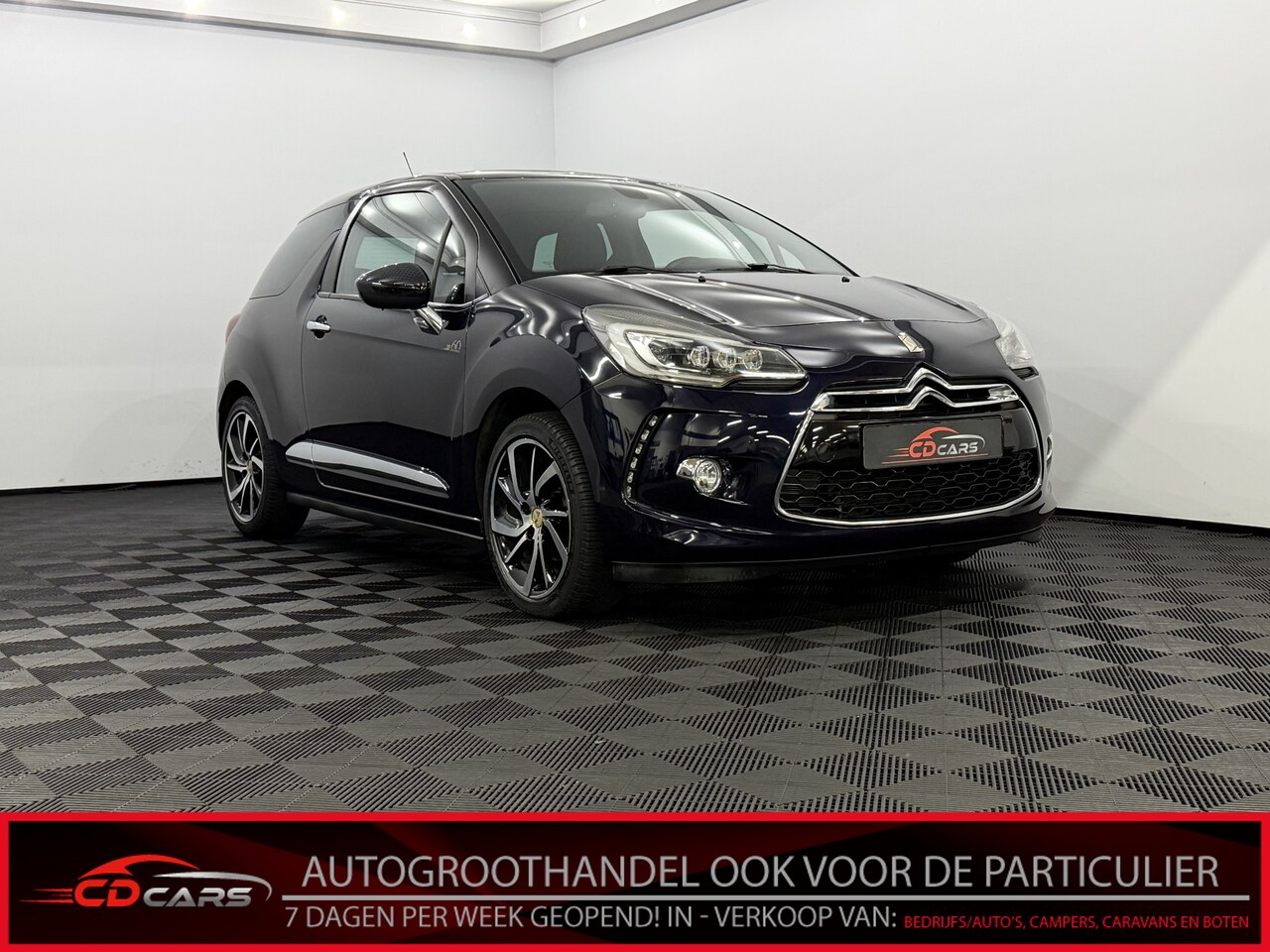 DS 3 - 1.2 PureTech 1955 Half leder, Camera, Navi, Clima, Cruise control, Lichtmetalen velgen - AutoWereld.nl