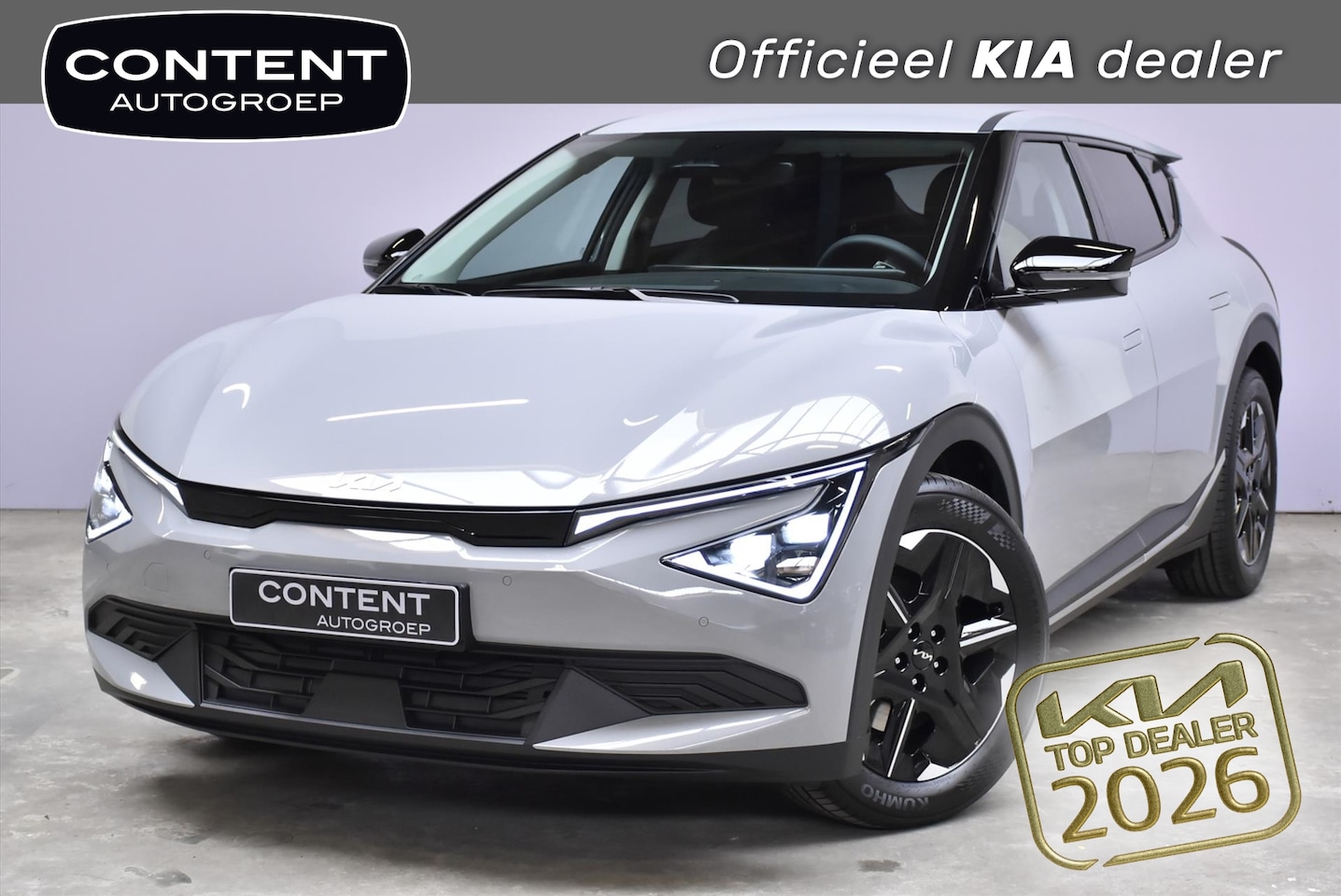 Kia EV6 - 63kWh 170pk RWD Light Edition NIEUW - SNEL LEVERBAAR - AutoWereld.nl