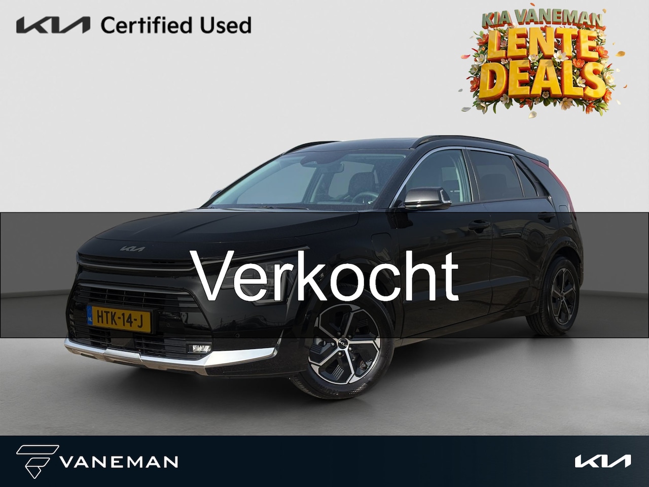 Kia Niro - 1.6 GDi PHEV DynamicPlusLine | Automaat | Leder | Stoel- en Stuurverwarming | Adapt. Cruis - AutoWereld.nl