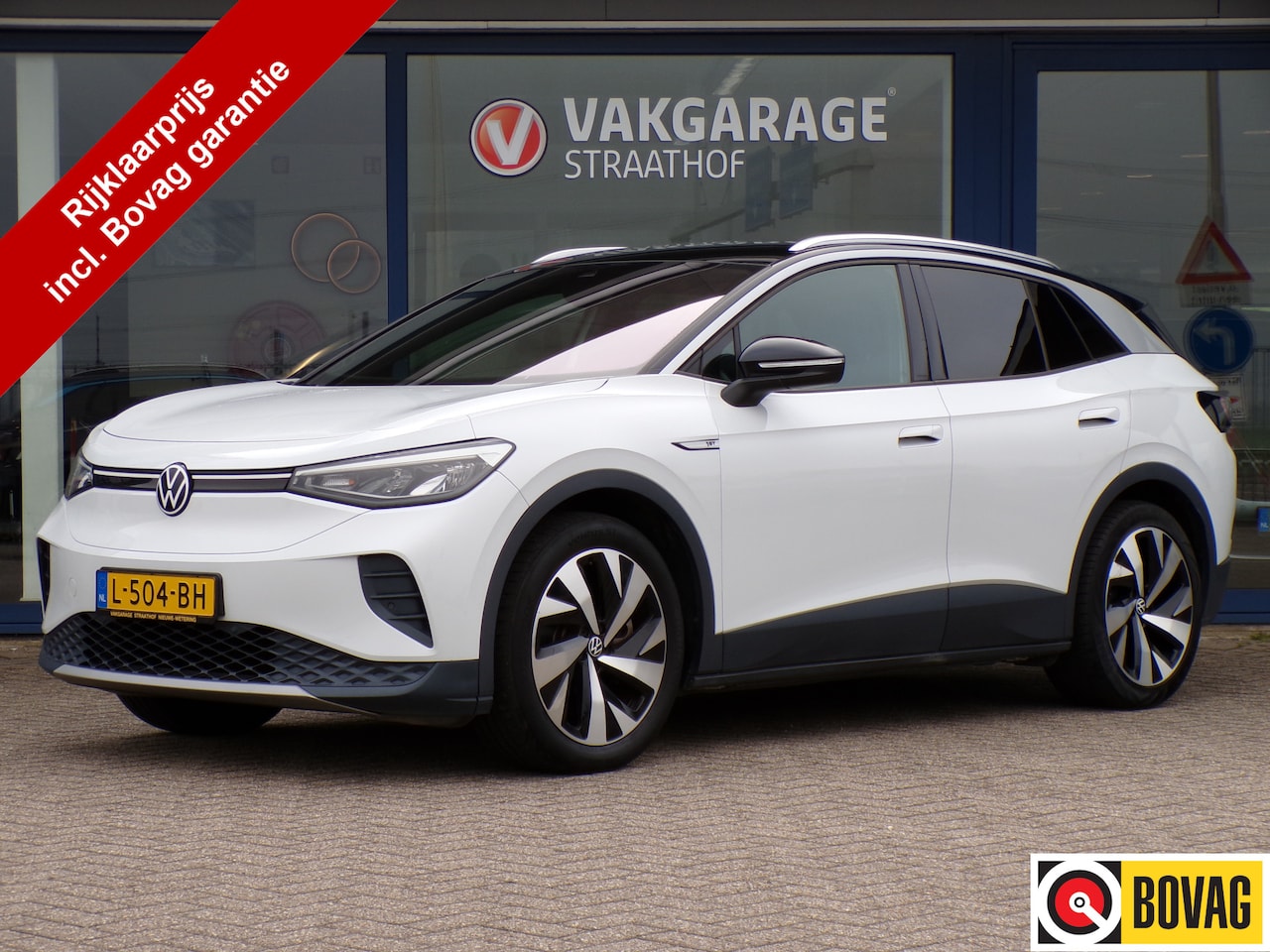 Volkswagen ID.4 - First 77 kWh, SOH 91% / Carplay + Android Auto / Camera + Sensoren / Full LED / 20' LMV - AutoWereld.nl