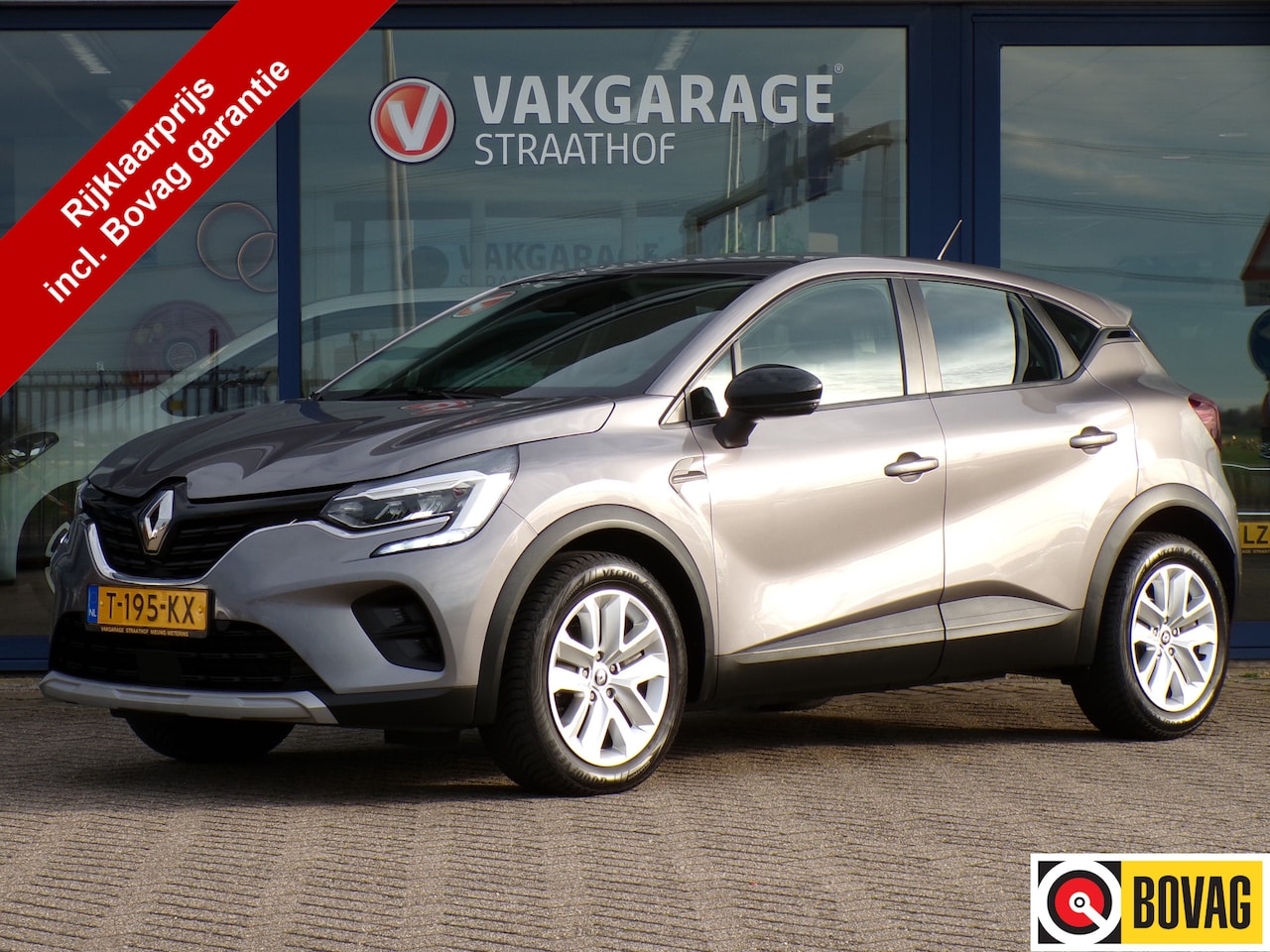 Renault Captur - 1.0 TCe Evolution, Full LED / Carplay + Android Auto / Navi / Keyless / Parkeersensoren ac - AutoWereld.nl