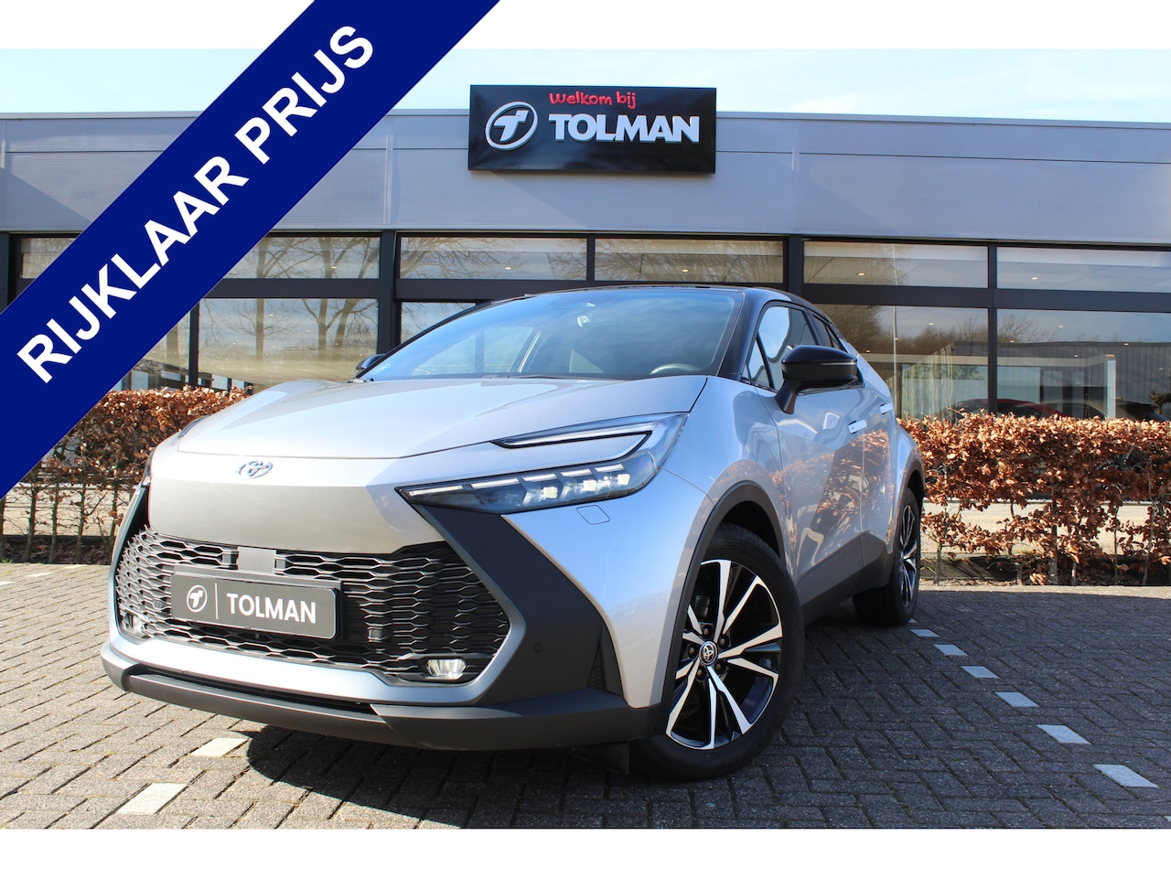 Toyota C-HR - 1.8 Hybrid 140 First Edition Bi-Tone | Rijklaar | Apple/Android | Navi | Stoel-/Stuurverw. - AutoWereld.nl