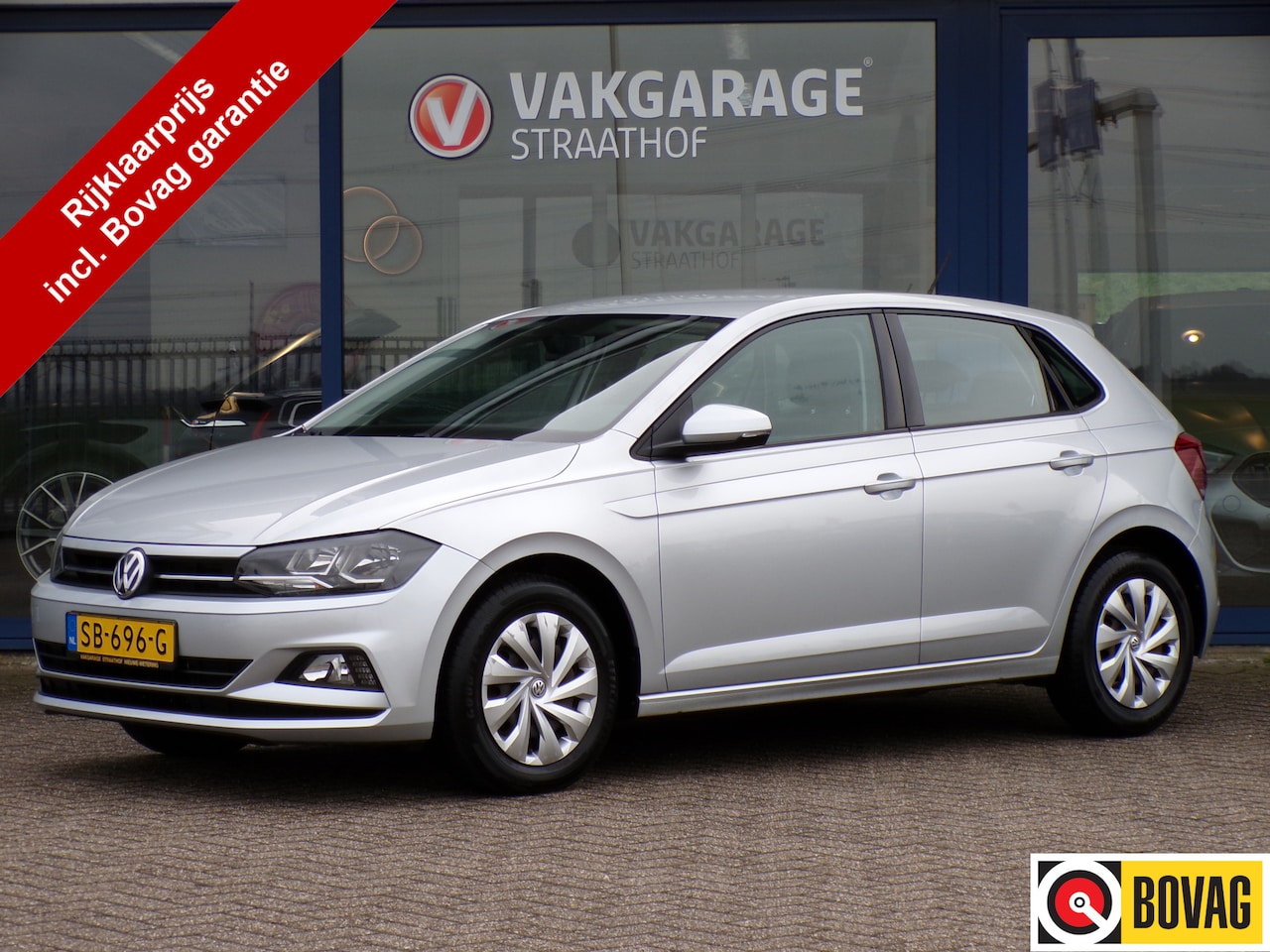 Volkswagen Polo - 1.0 MPI Comfortline 1.0 MPI Comfortline, Bluetooth / Cruise Control / Airco / 5-Deurs - AutoWereld.nl