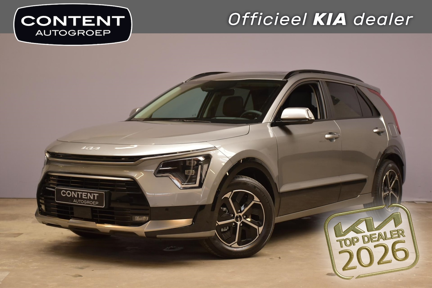 Kia Niro - 1.6 Hybrid DynamicPlusLine DCT6 138PK MY26 NIEUW - AutoWereld.nl